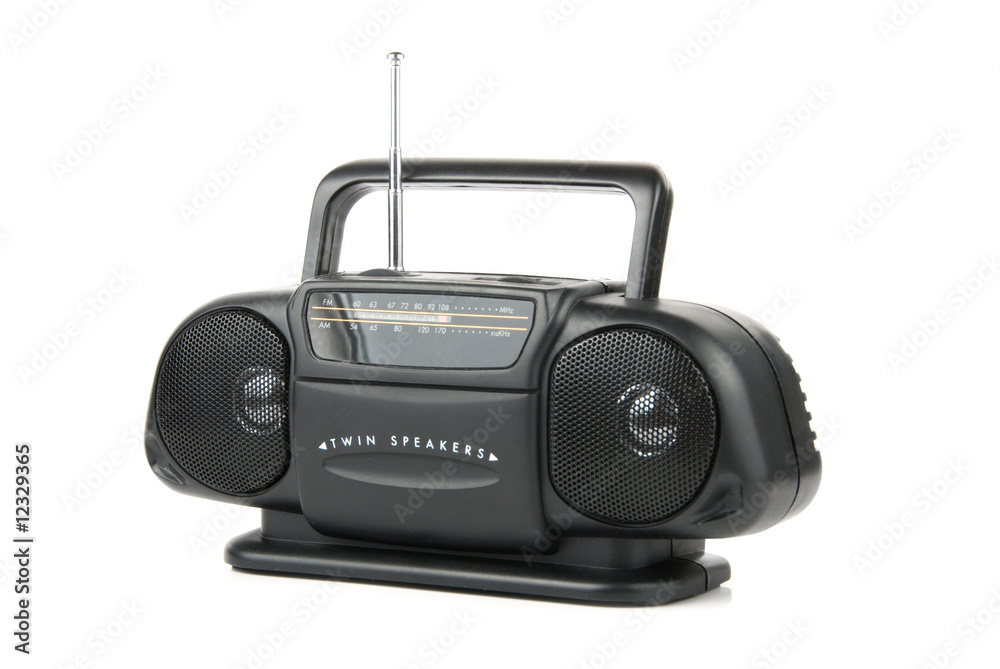 Cassette stereo radio