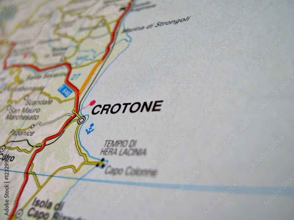 Cartina crotone