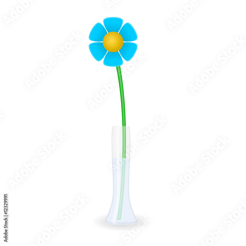 blumenvase mit blume