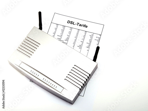Tableau sur toile DSL Tarif Internet Kommunikation
