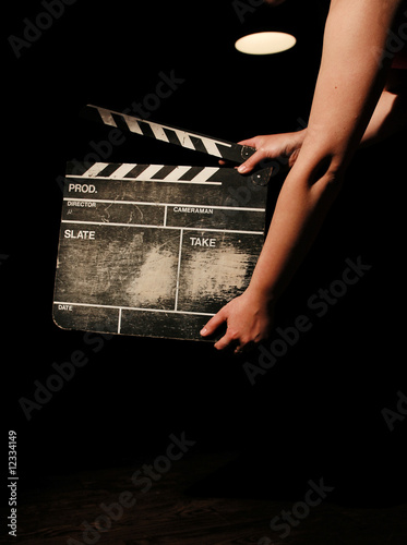 movie clapper board