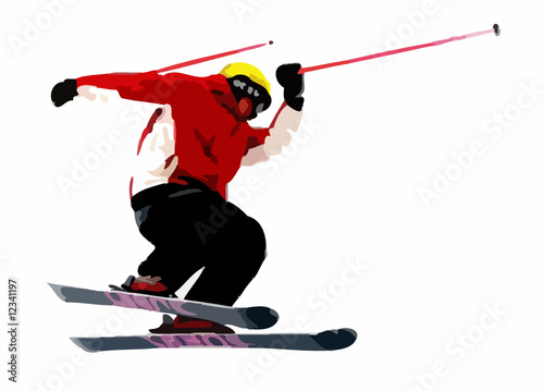 skieur