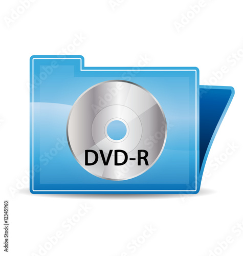Dvd-r icon folder