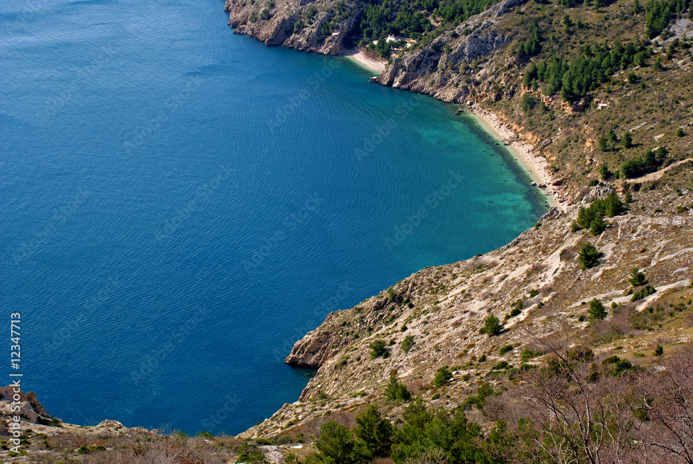 Deserted beach