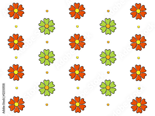 Blumen Tapete