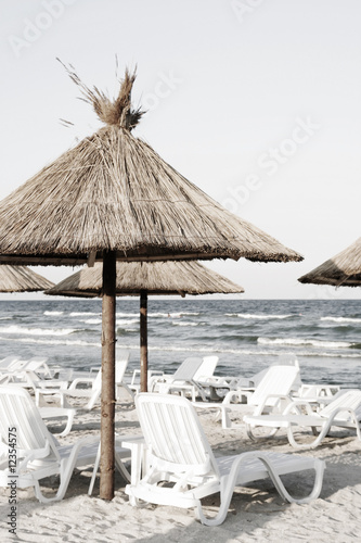 Tapety artystyczne Sunbeds