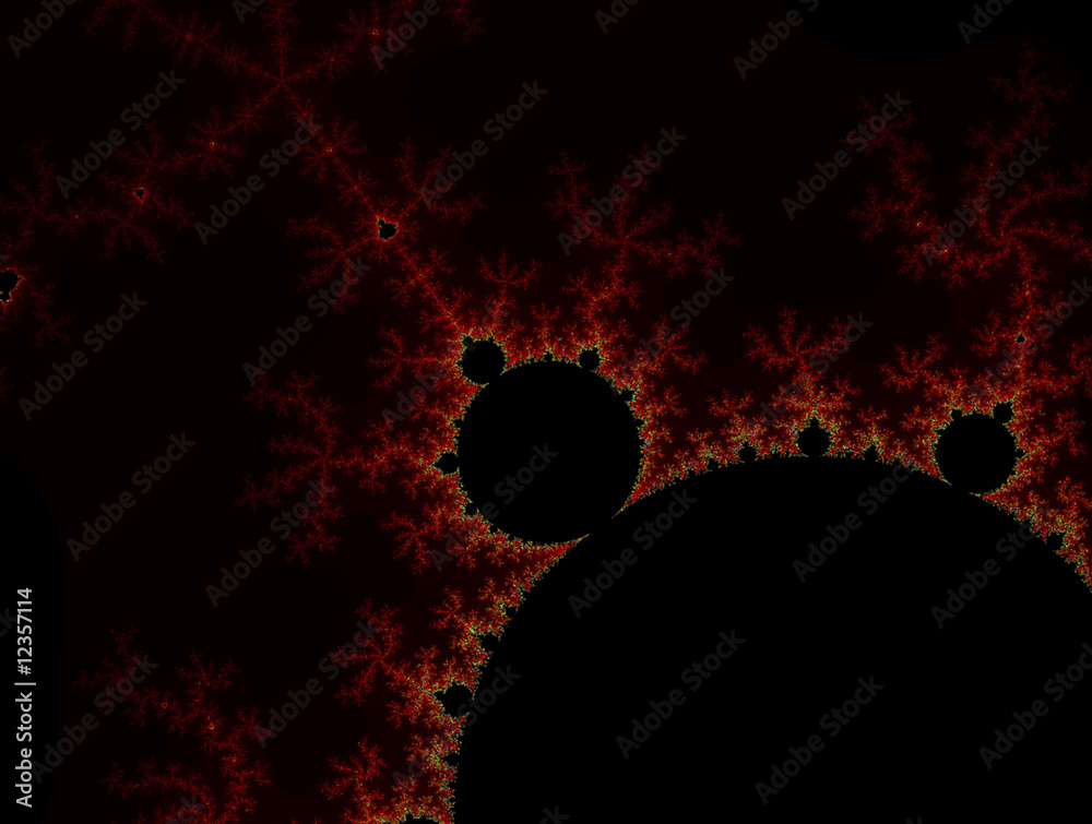 Naklejka premium Fraktal 090227 004