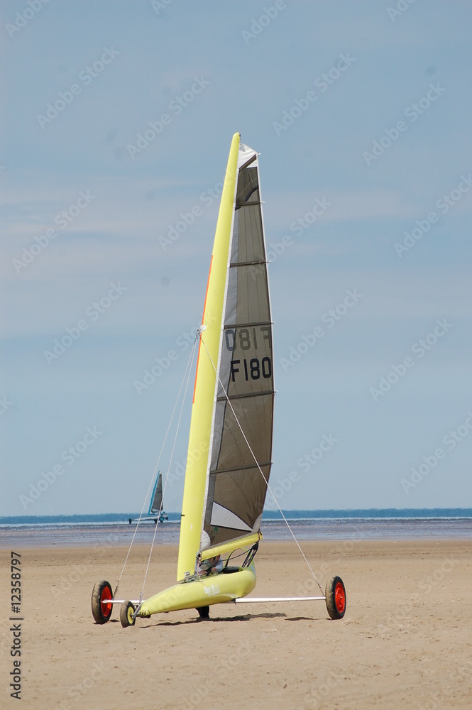 Fototapeta premium char à voile