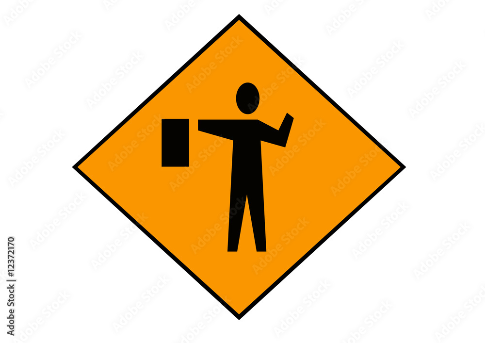 construction warning sign construction warning sign