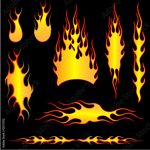 Set of fires