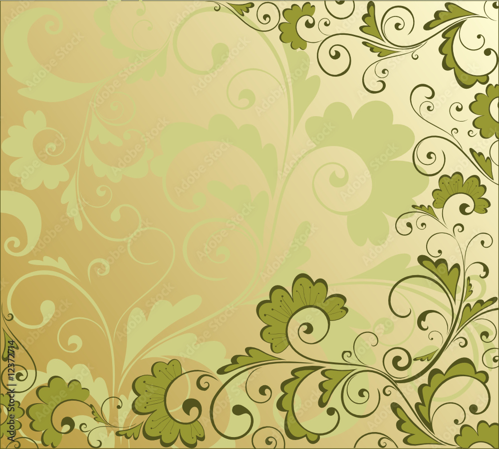 Abstract green background Abstract green background