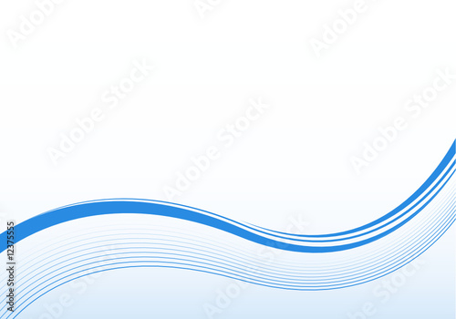 Hintergrund mit hellblauen Wellen