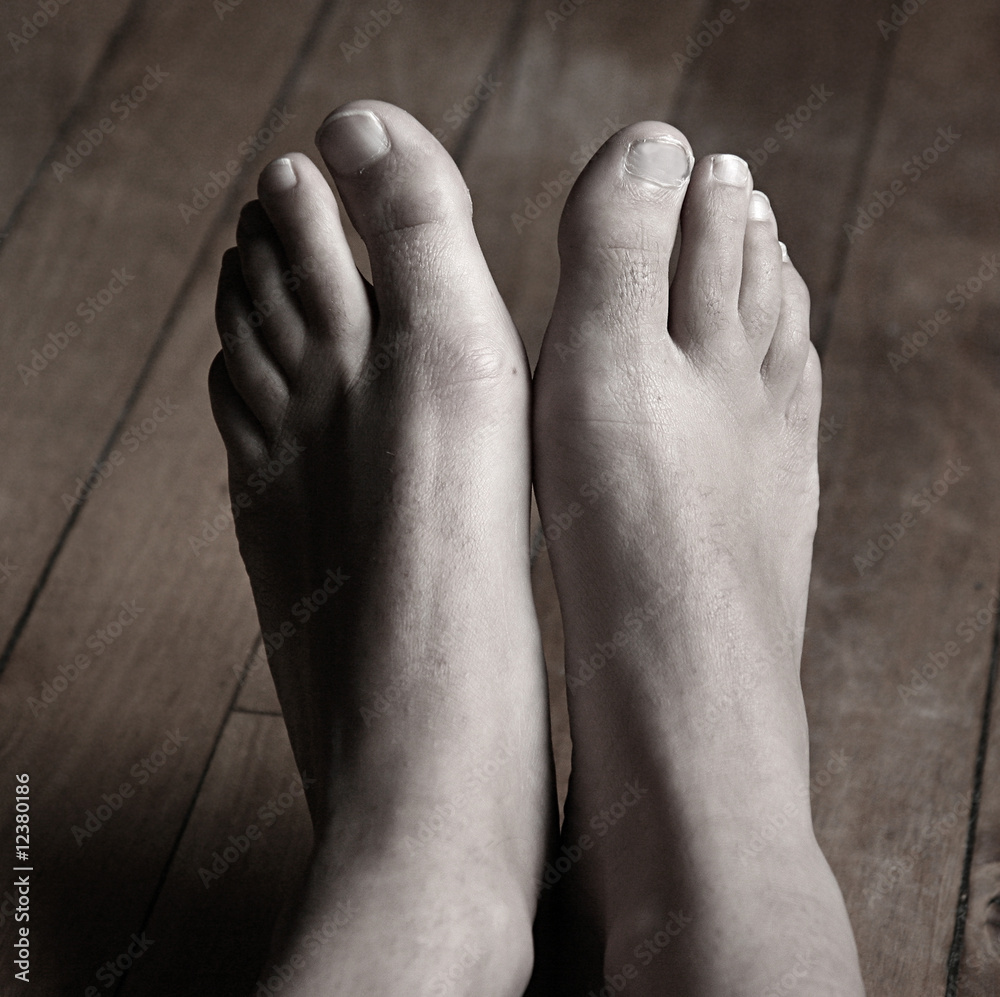 Fototapeta premium feet