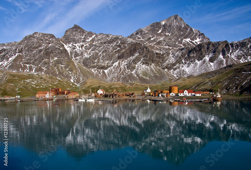 Portrait von Grytviken auf Südgeorgien