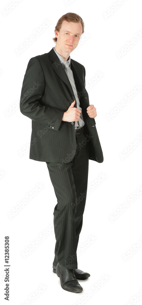 Standing businessman Standing businessman