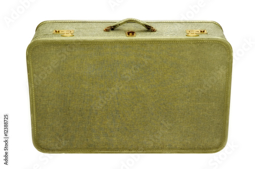 Well-Traveled Retro Suitcase