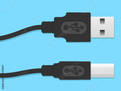 USB cable connector