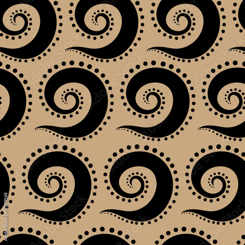 Abstract seamless vintage pattern