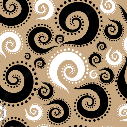 Abstract seamless vintage pattern