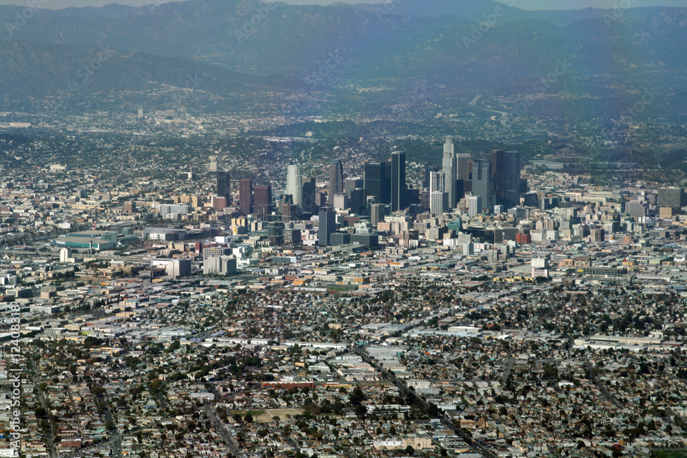 Obraz premium Los Angeles Downtown