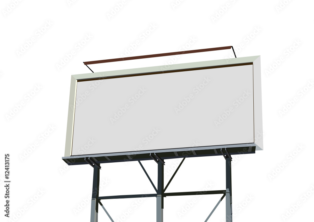 Blank billboard Blank billboard