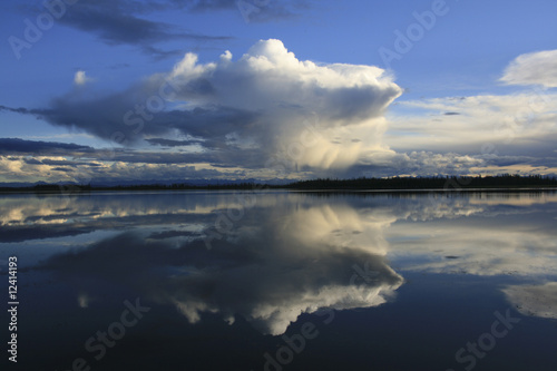 Grandiose Abendstimmung im Tetlin Wildlife Refuge, Alaska - USA