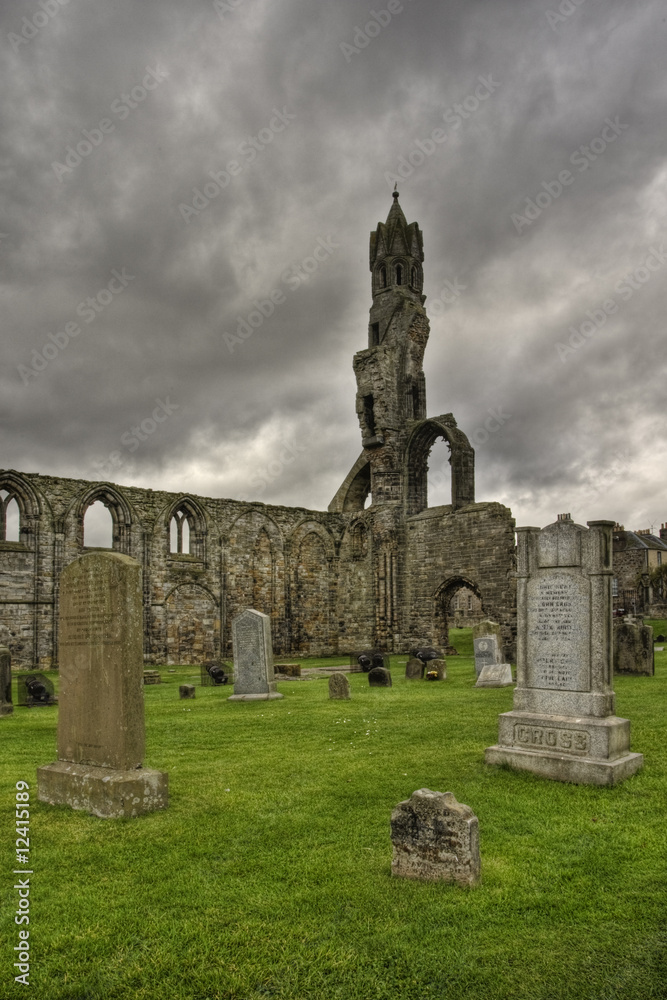 Fototapeta premium St Andrews cathedral ruins