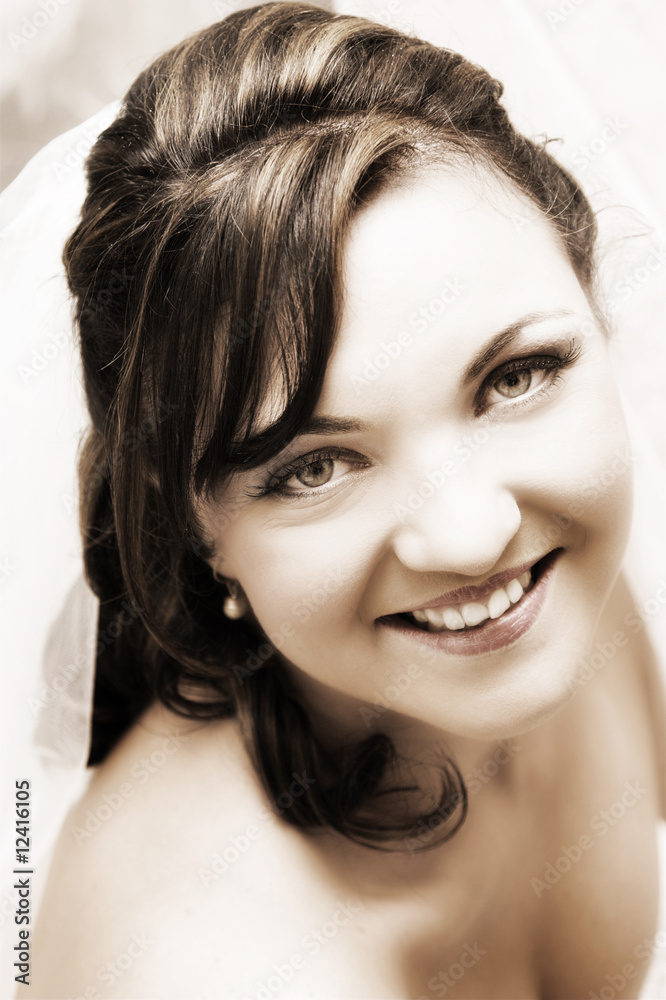 Naklejka premium Beautiful Bride