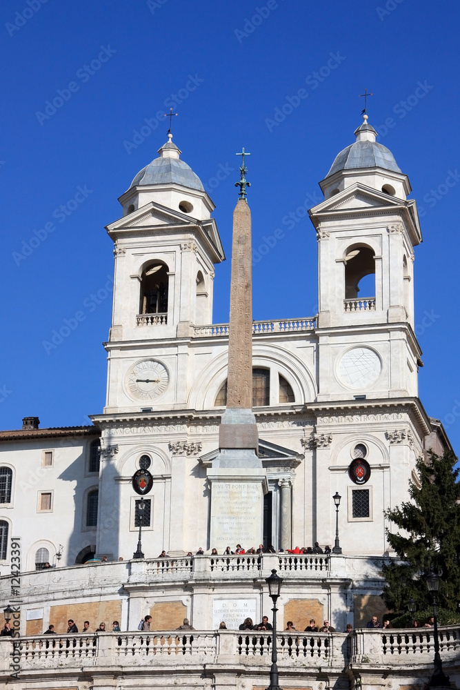 Trinita dei Monti, Piazza di Spagna; Rom