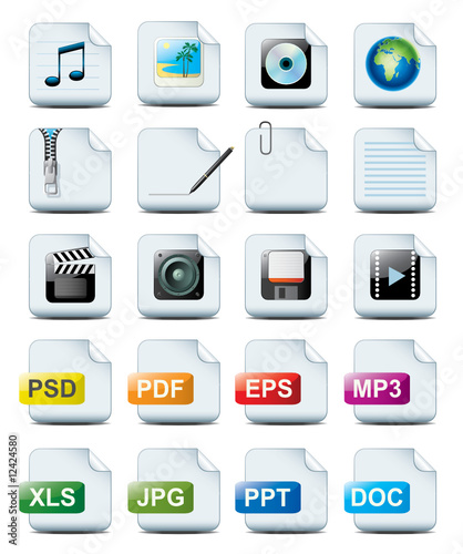 file icons