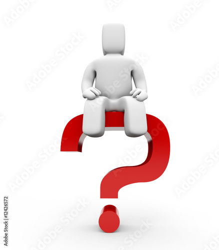 Fényképezés The person and question