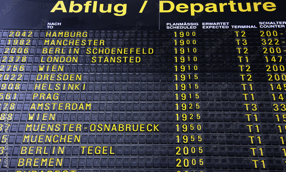 Fototapeta premium Flughafen