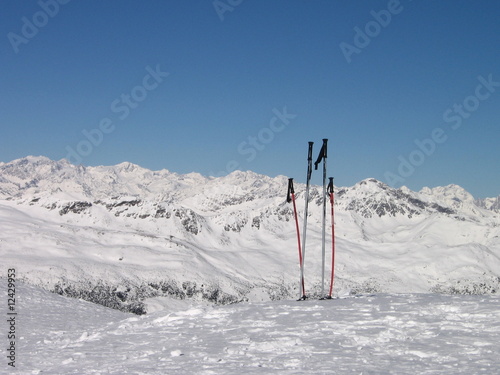 ski sticks
