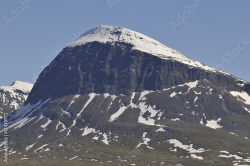 Nijak seen from western direction in Sarek National Park photo