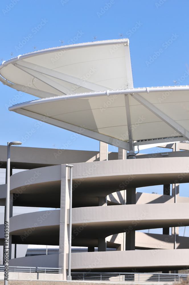 Fototapeta premium modern parking garage