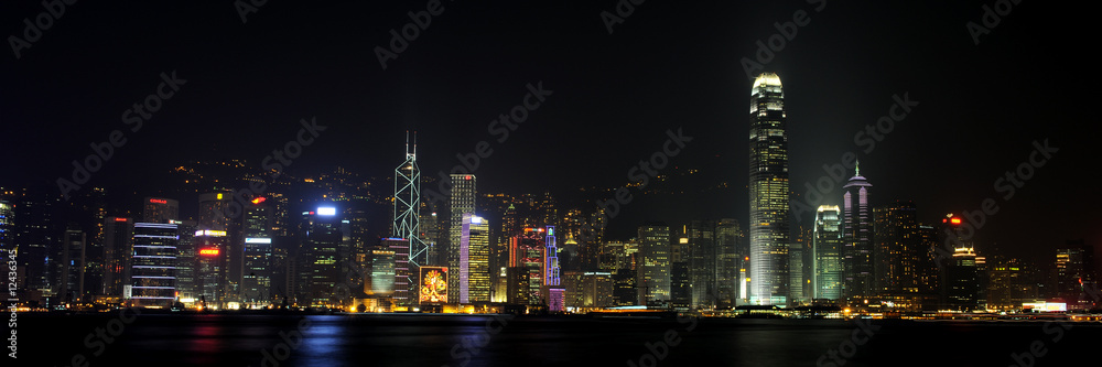 Fototapeta premium Hong Kong by night