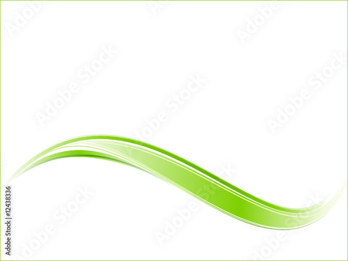 Green ecology wave