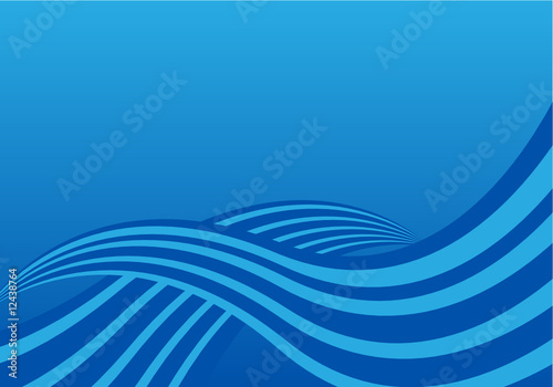 Retro Hintergrund Blau