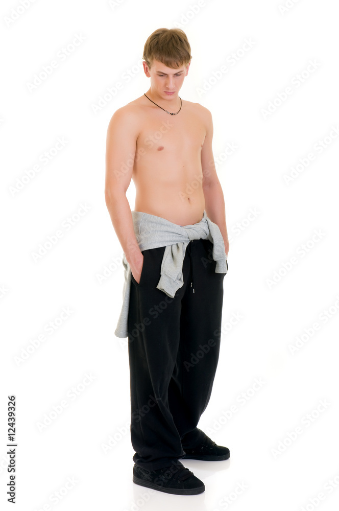 Fototapeta premium Man sweater fitness