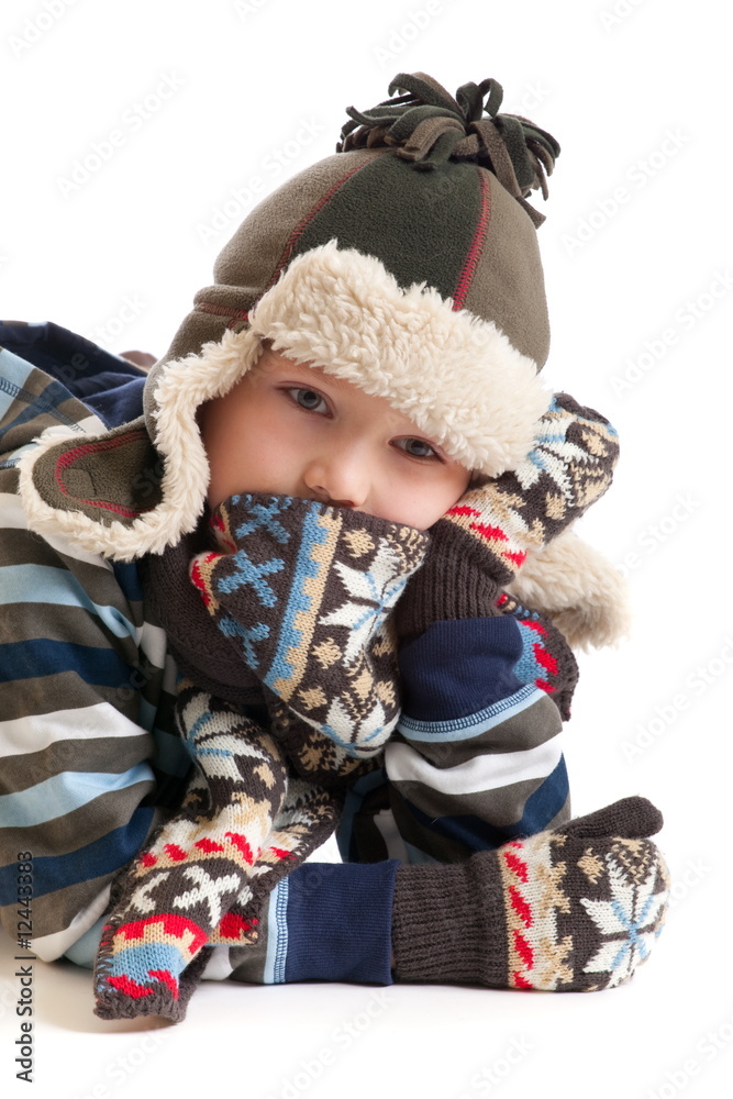 Boy in Winter Clothes