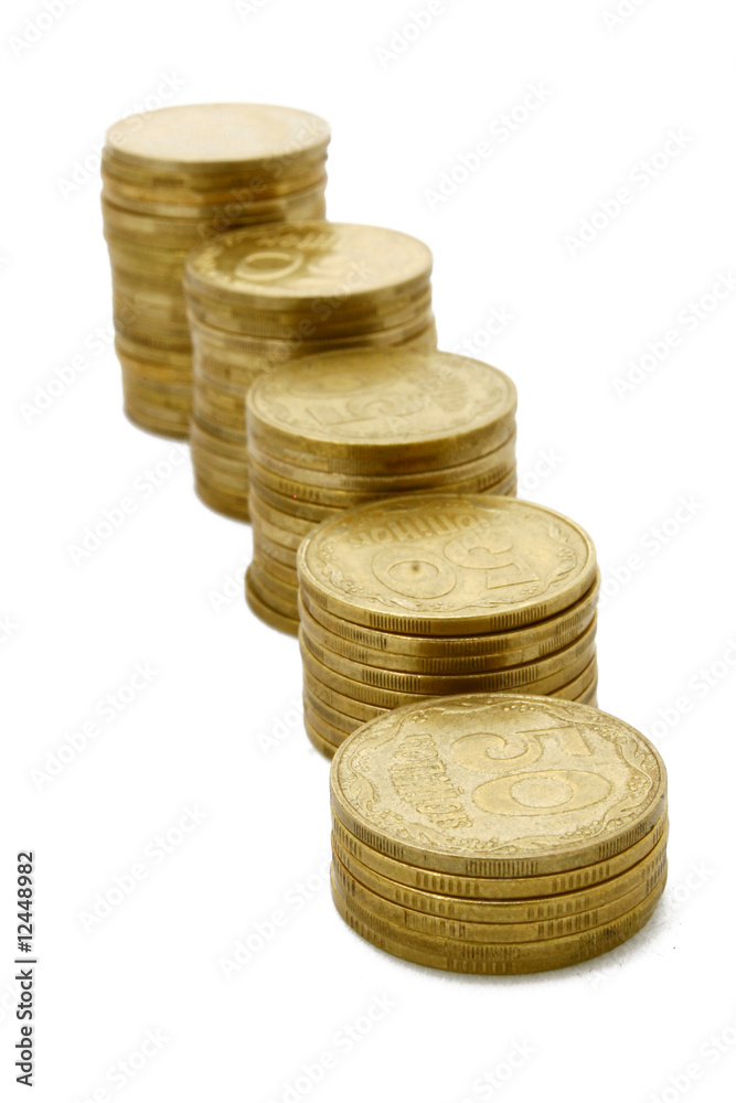 financial pyramid isolated on white financial pyramid isolated on white