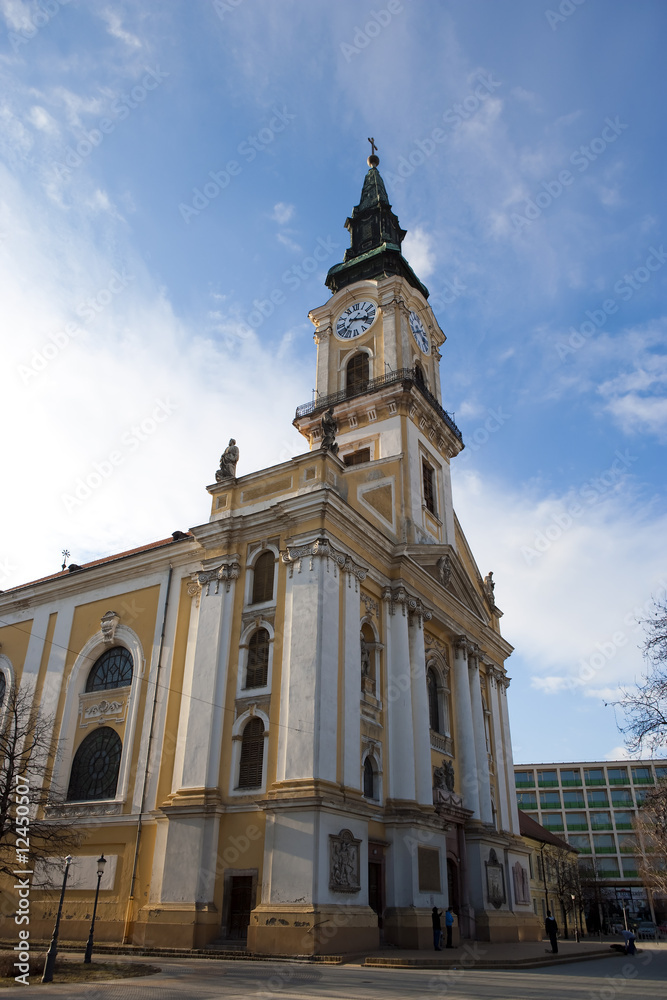 Church in Kecskemet, Hungary