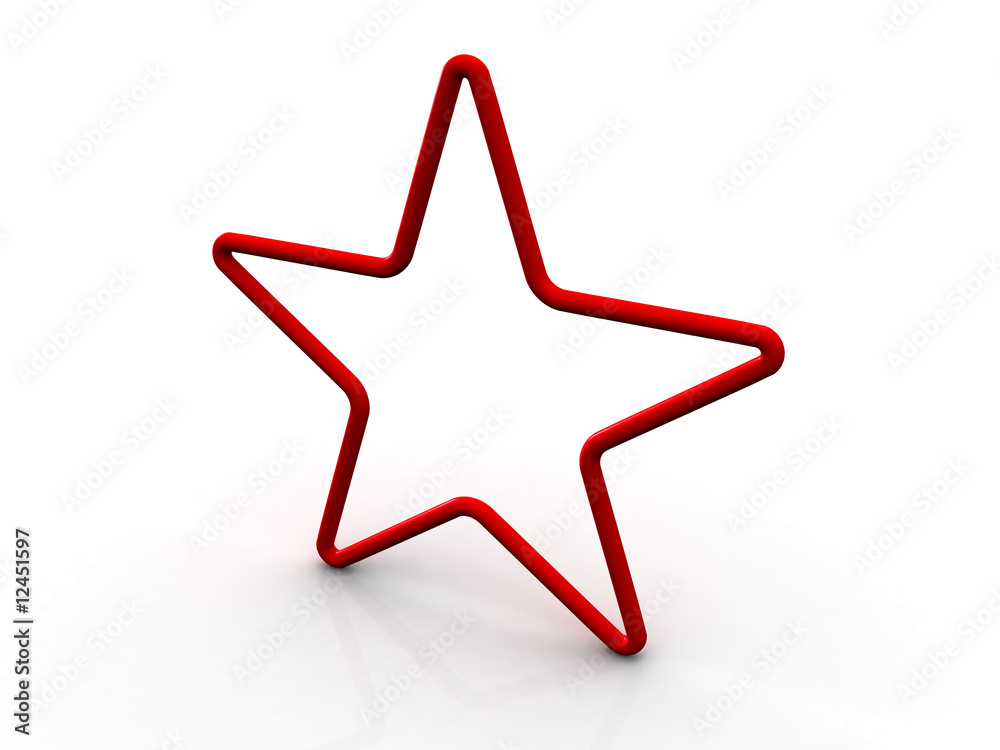Obraz premium 3d star
