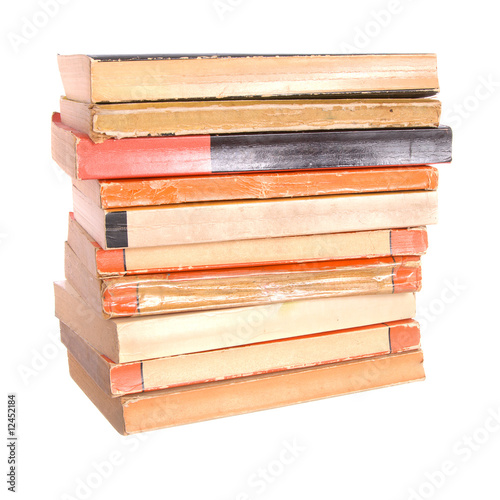 Old paperback books