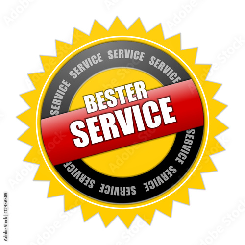bester service plakette