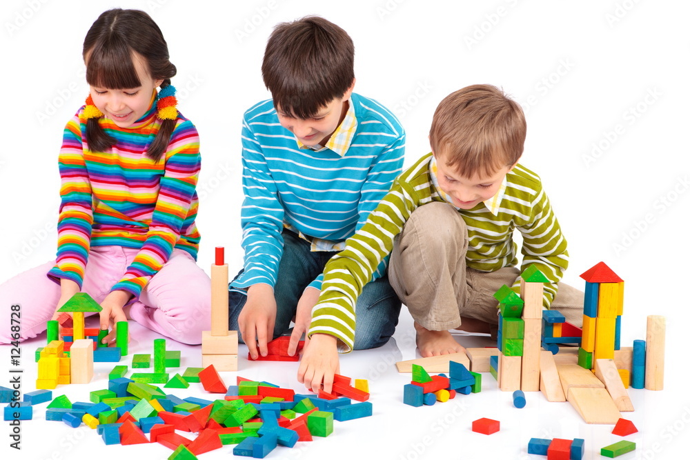 Fototapeta premium Children Playing