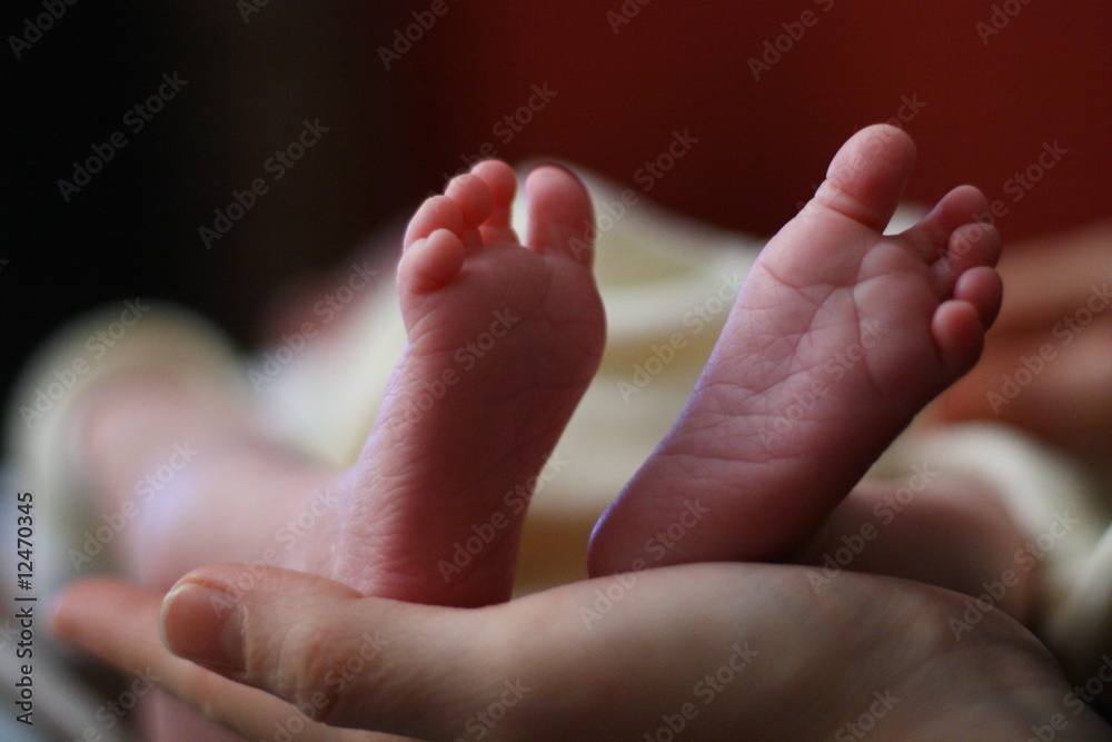 pieds de bébé