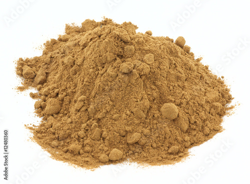 Beef liver extract in a powder form. photo