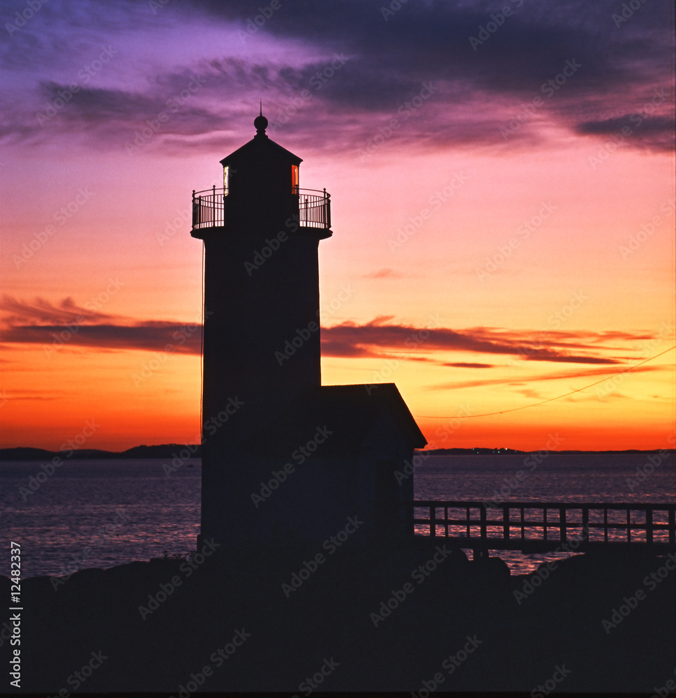 Dusk lighthouse