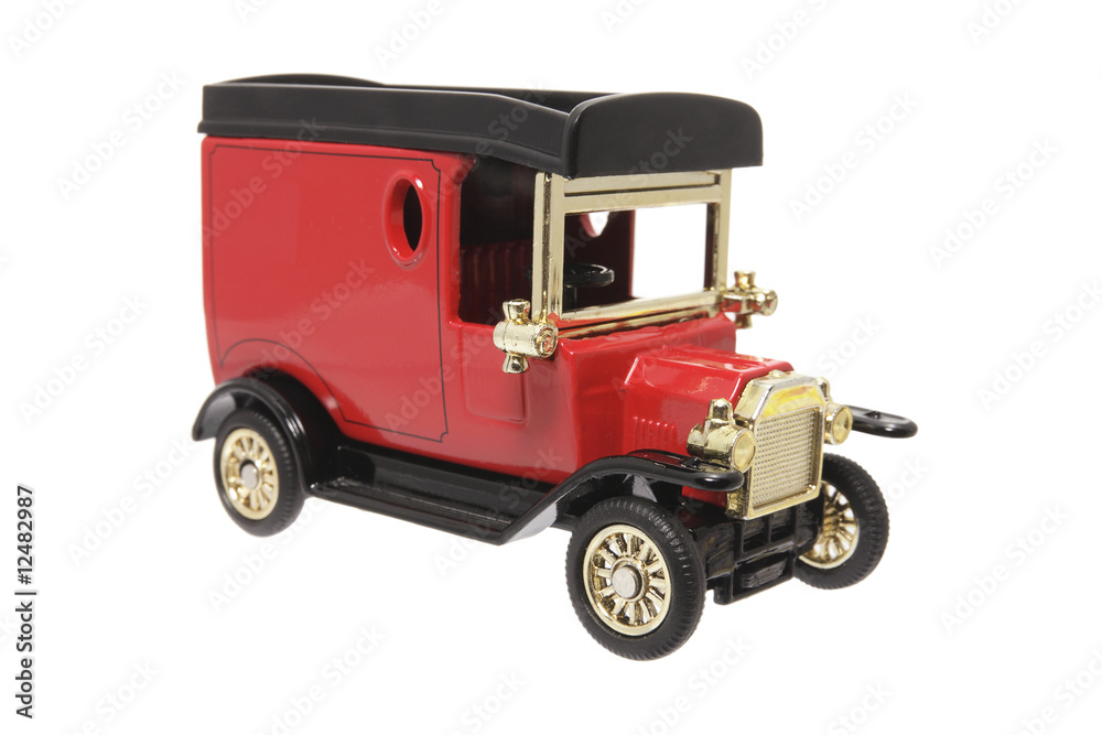 Miniature Antique Van